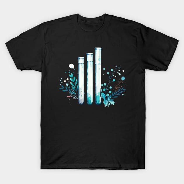 Science Chemistry T-Shirt by Siha Arts